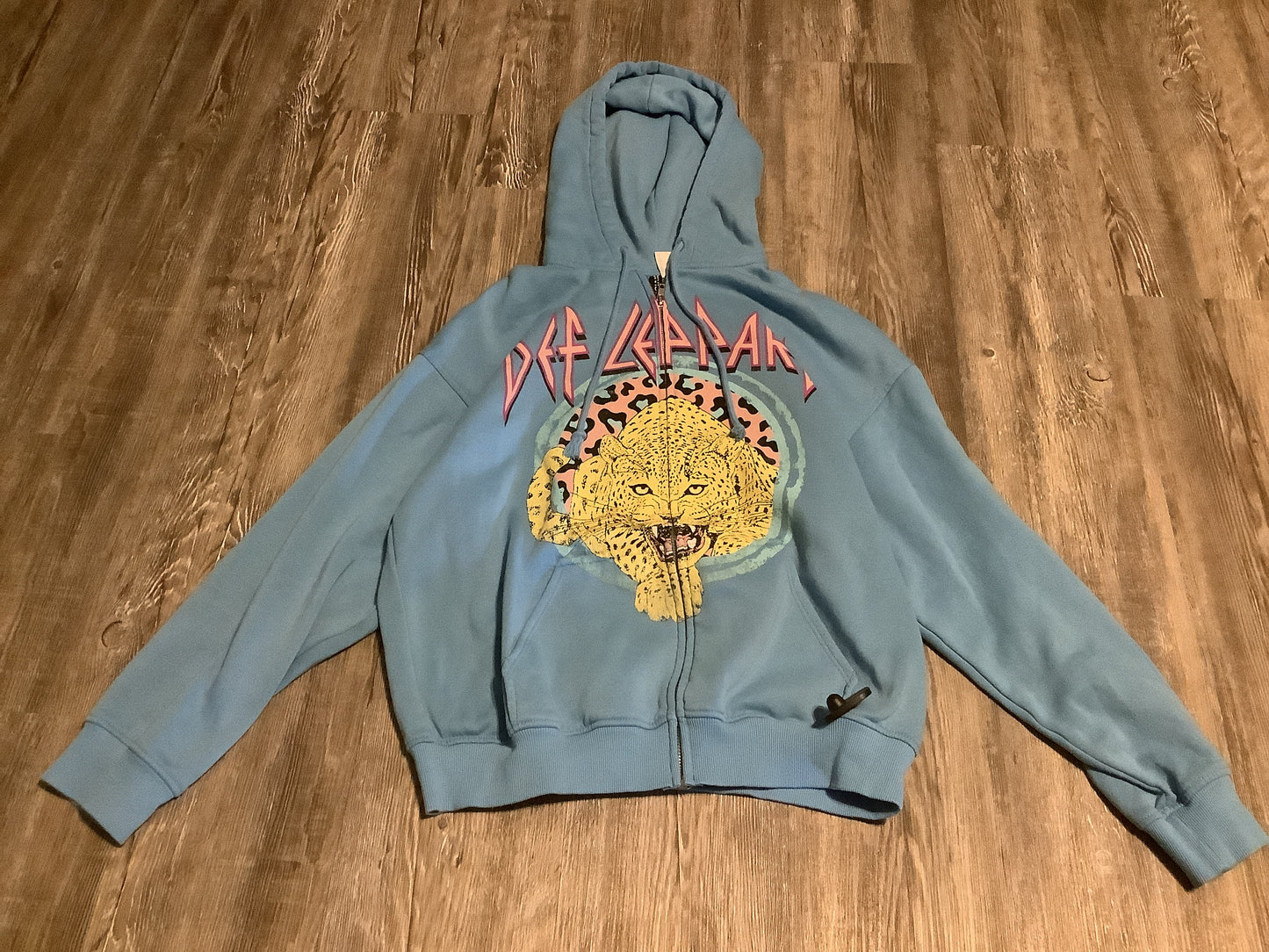 Sweatshirt Hoodie By Divided In Blue, Size: S