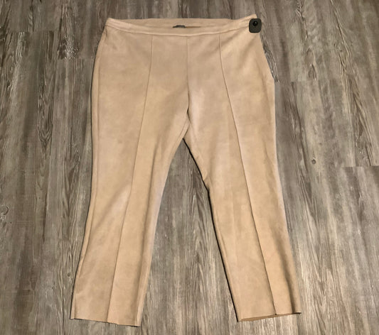 Pants Other By Vince Camuto In Tan, Size: 2x