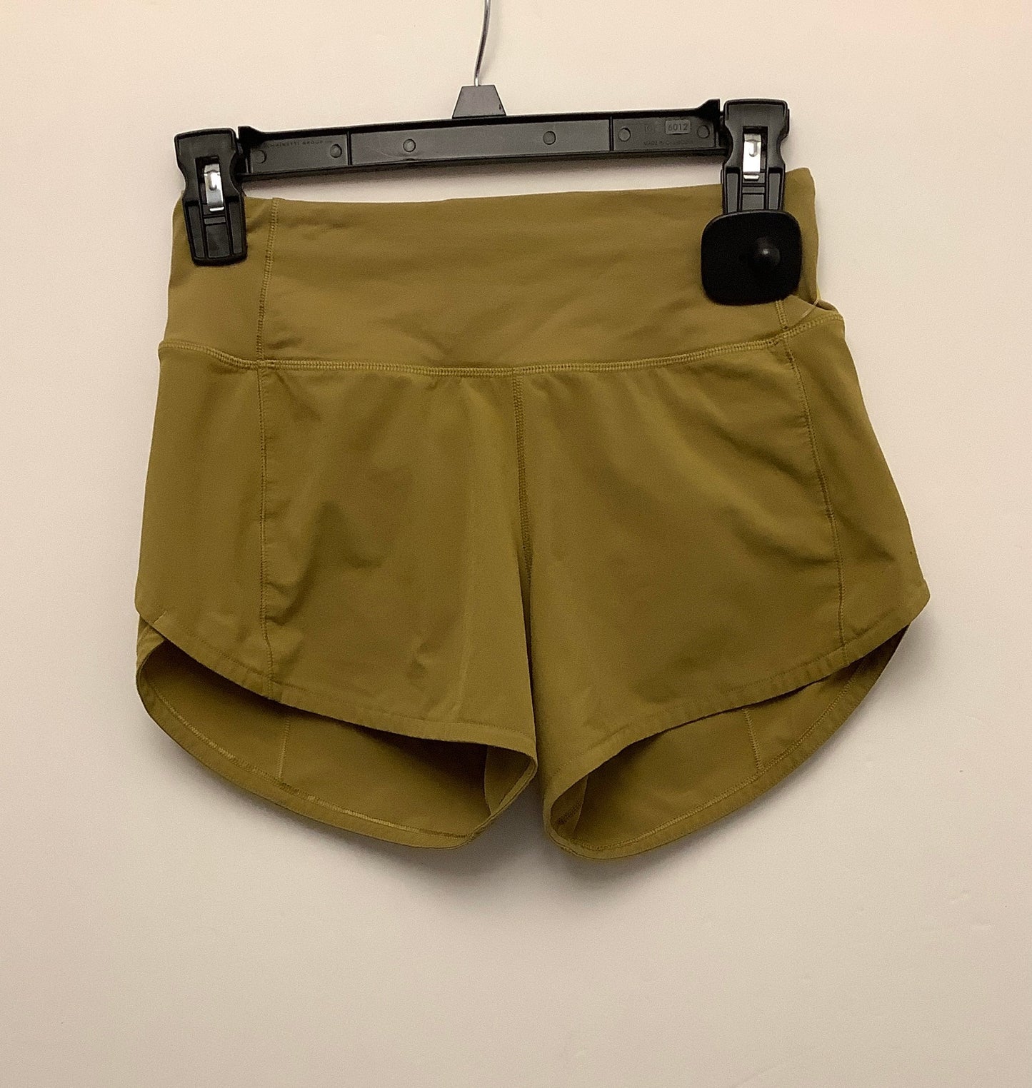 Athletic Shorts By Lululemon In Green, Size: 0