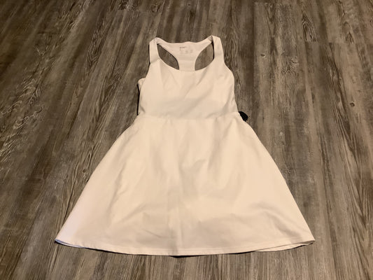 Athletic Dress By Gapfit In White, Size: S