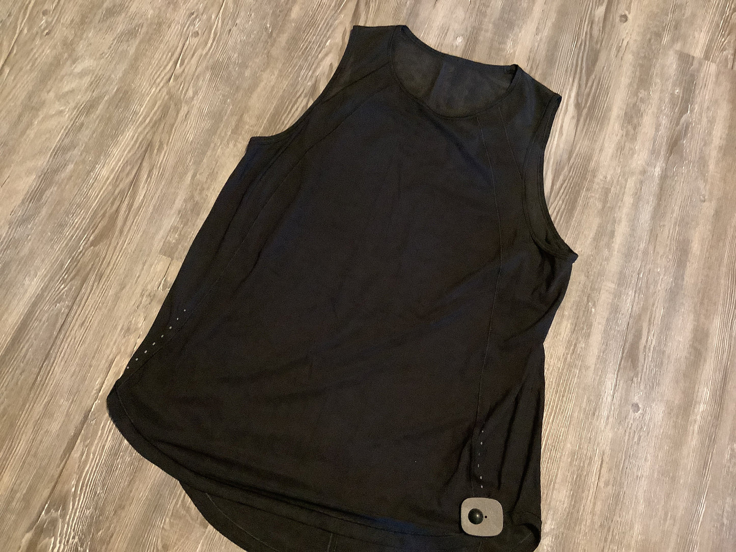 Athletic Tank Top By Lululemon In Black, Size: M