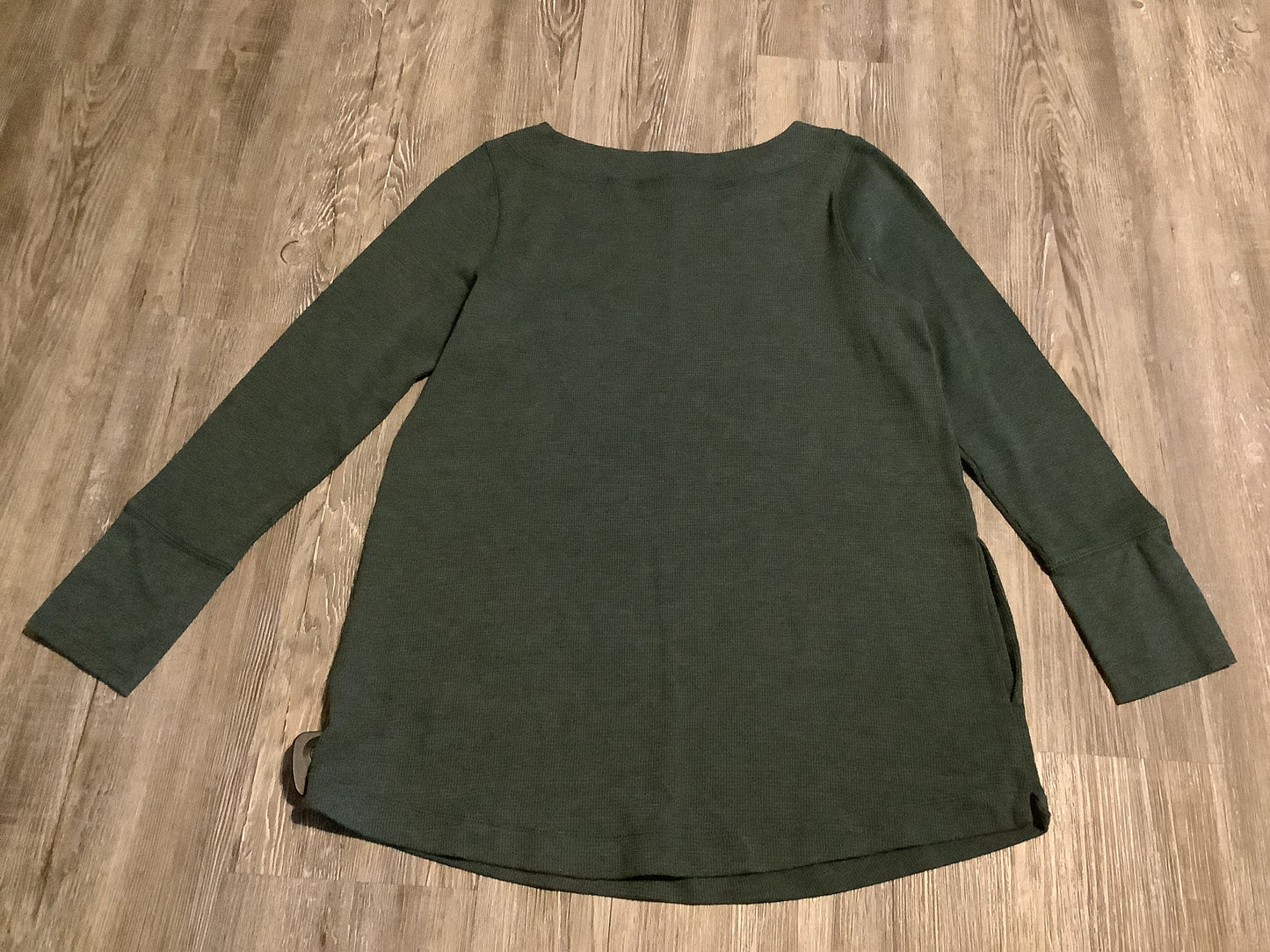 Top Long Sleeve By J. Jill In Green, Size: S