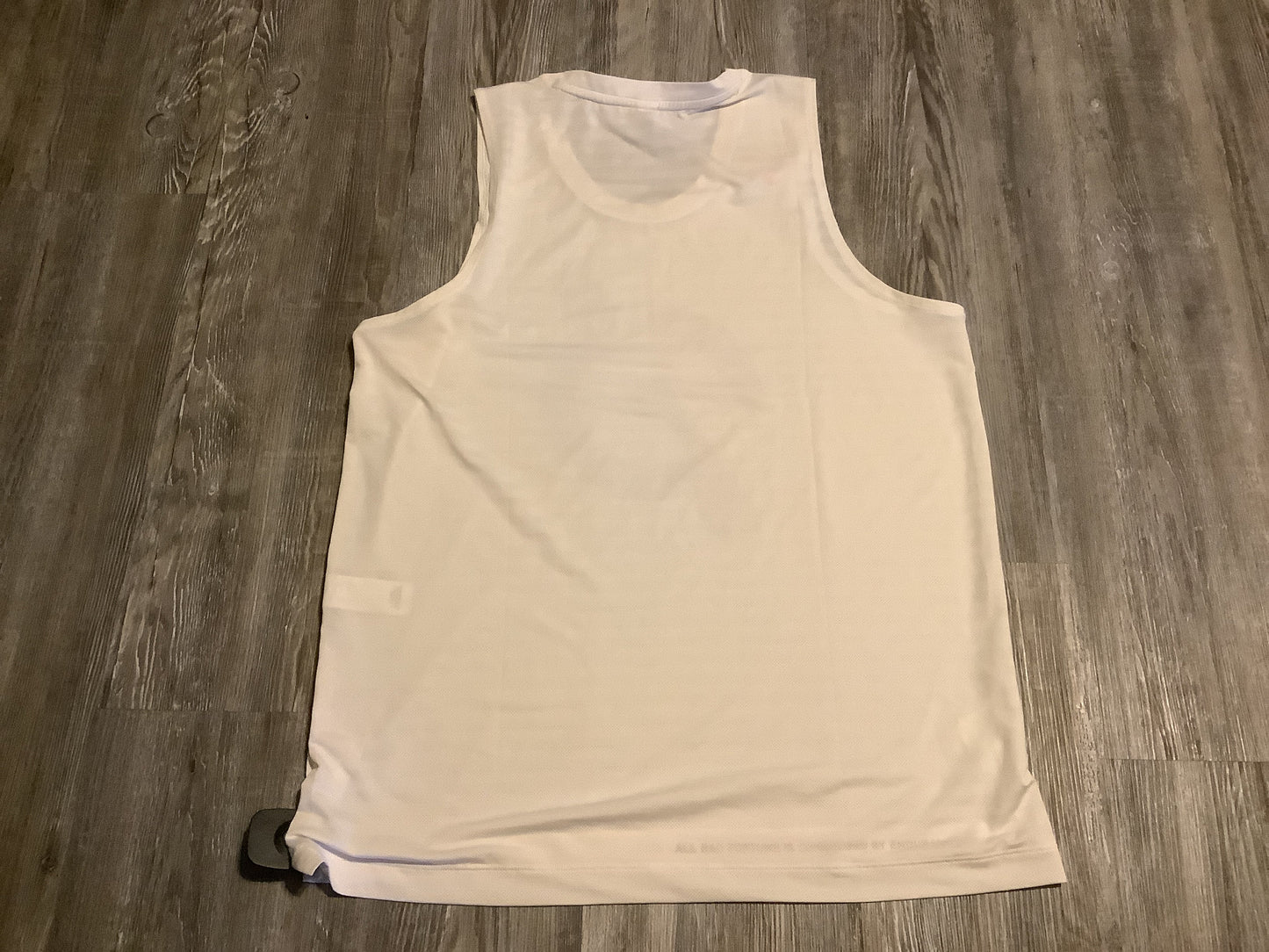 Athletic Tank Top By Clothes Mentor In White, Size: M