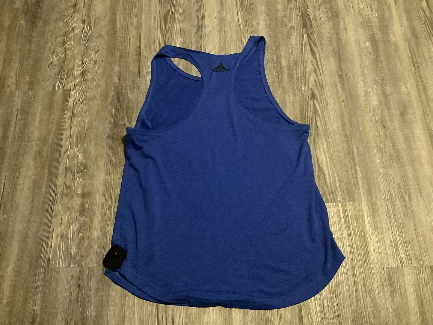 Athletic Tank Top By Adidas In Blue, Size: M