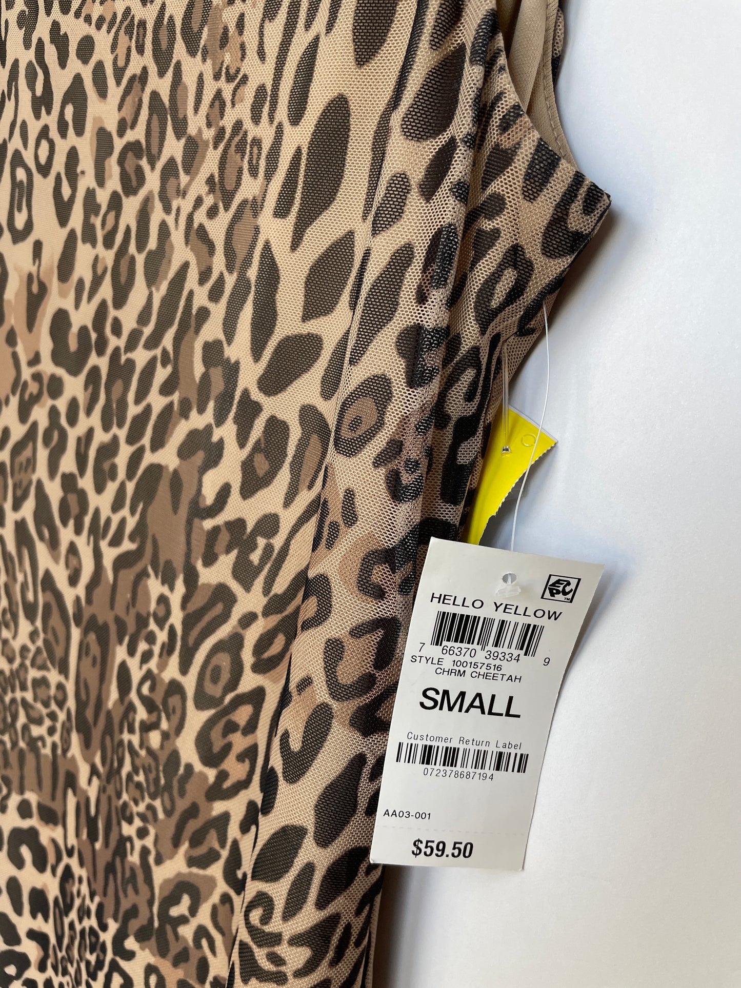 Dress Party Short By Bar Iii In Animal Print, Size: S