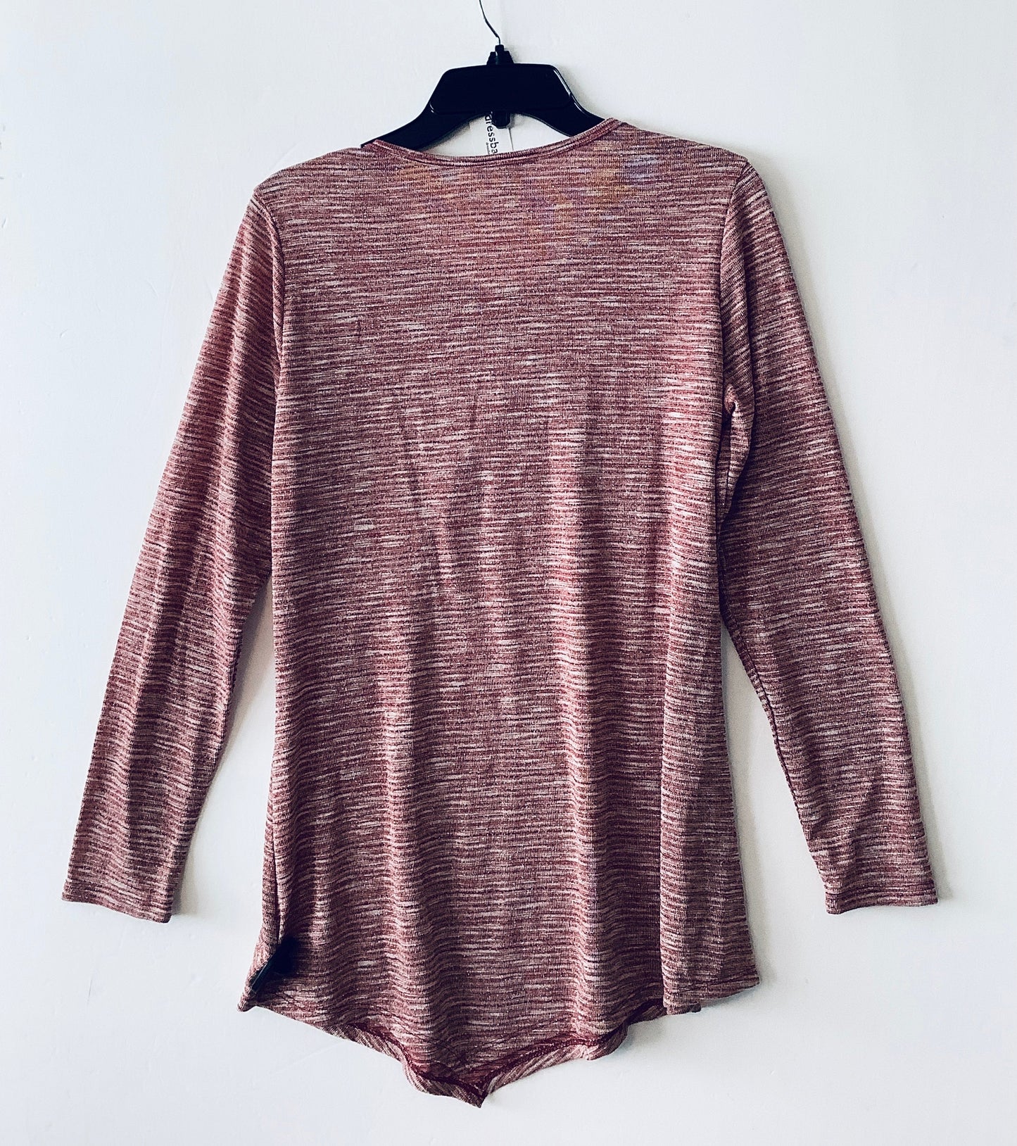 Top Long Sleeve By Dressbarn In Red, Size: L