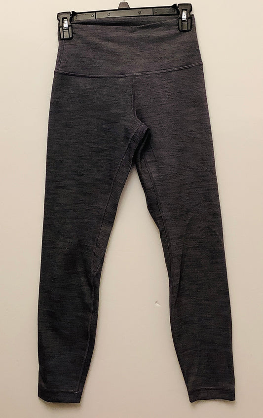 Athletic Leggings By Lululemon In Grey, Size: 6