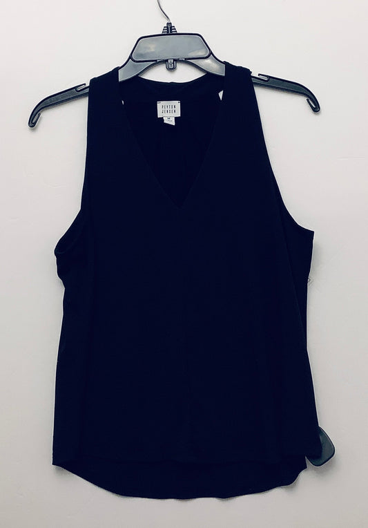 Top Sleeveless By Peyton Jensen In Black, Size: M