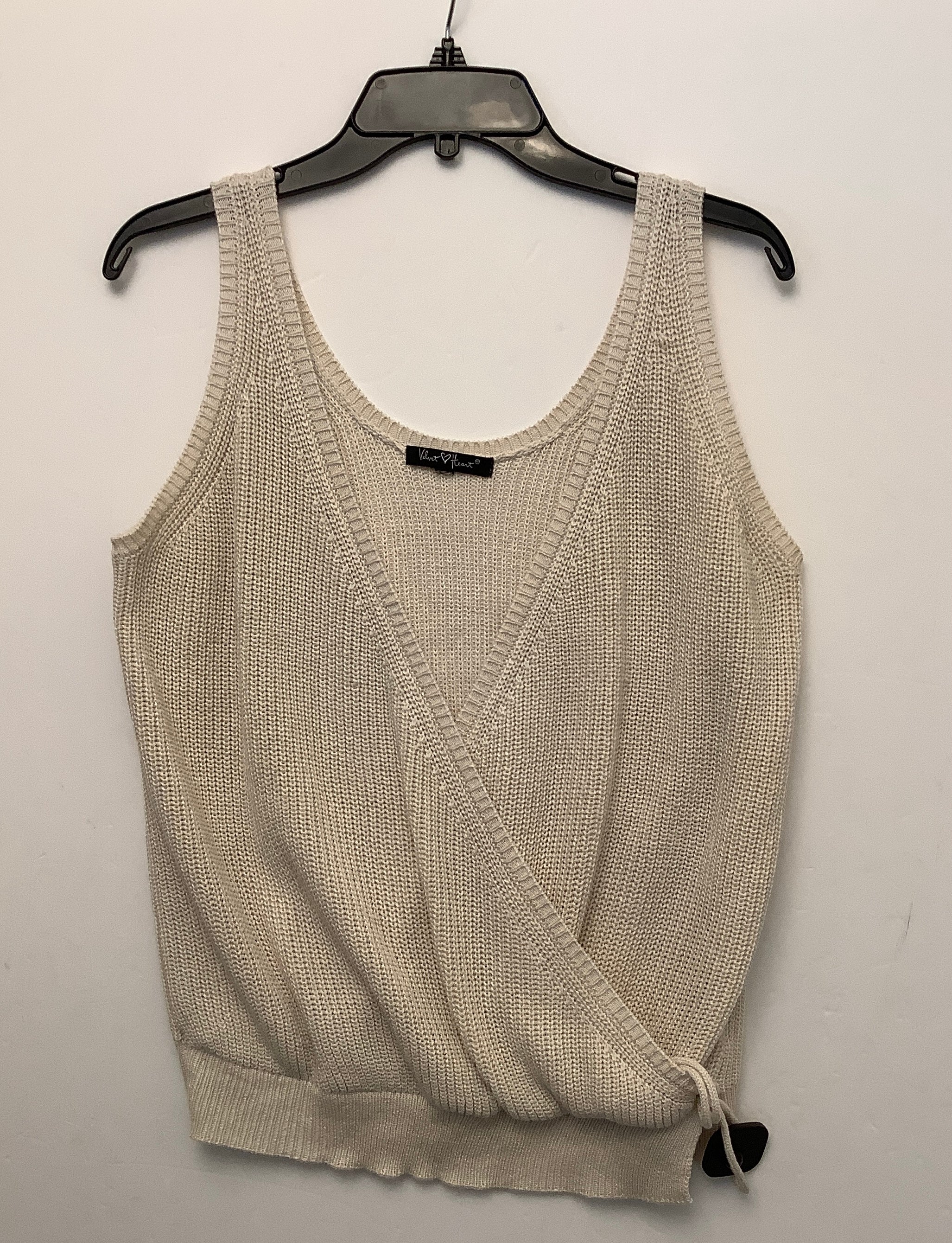 David Meister Tank high quality Tops MED Beige