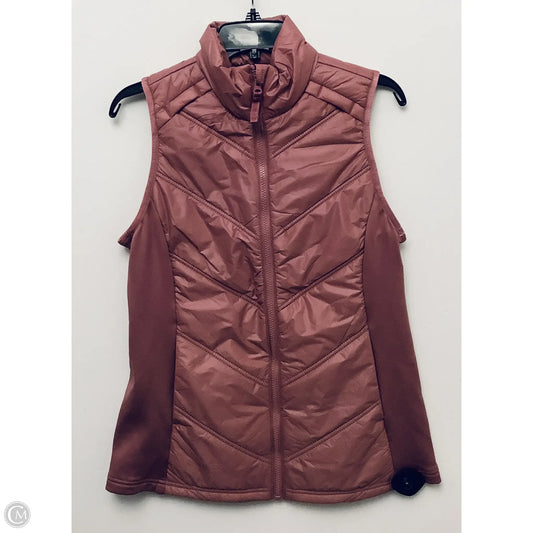 Vest Puffer & Quilted By Avia In Pink, Size: M