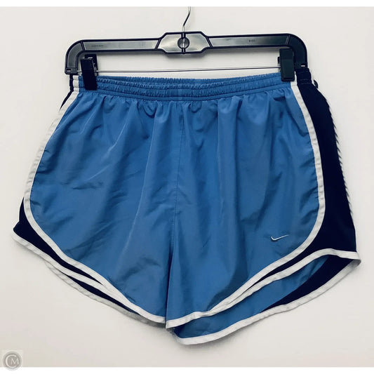 Athletic Shorts By Nike In Blue, Size: L