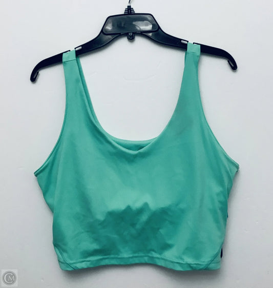 Athletic Tank Top By So In Green, Size: L