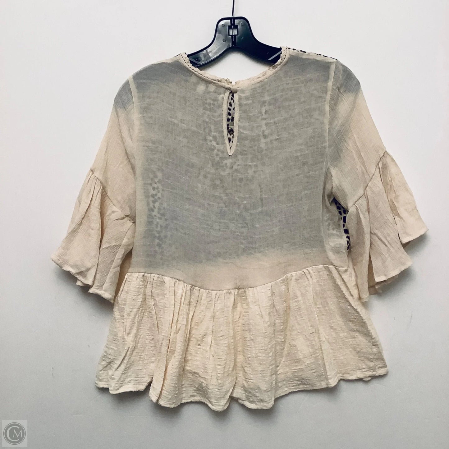 Top Short Sleeve By Umgee In Animal Print, Size: S