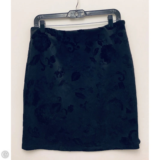 Skirt Mini & Short By Clothes Mentor In Black, Size: L