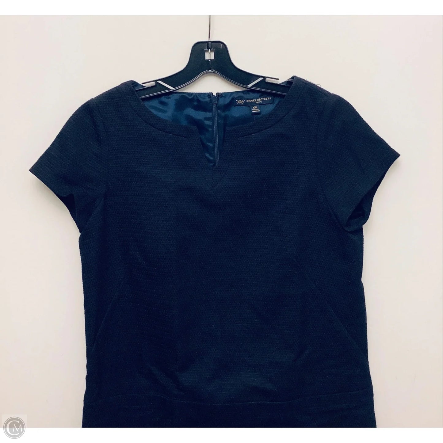 Dress Work By Brooks Brothers In Navy, Size: L