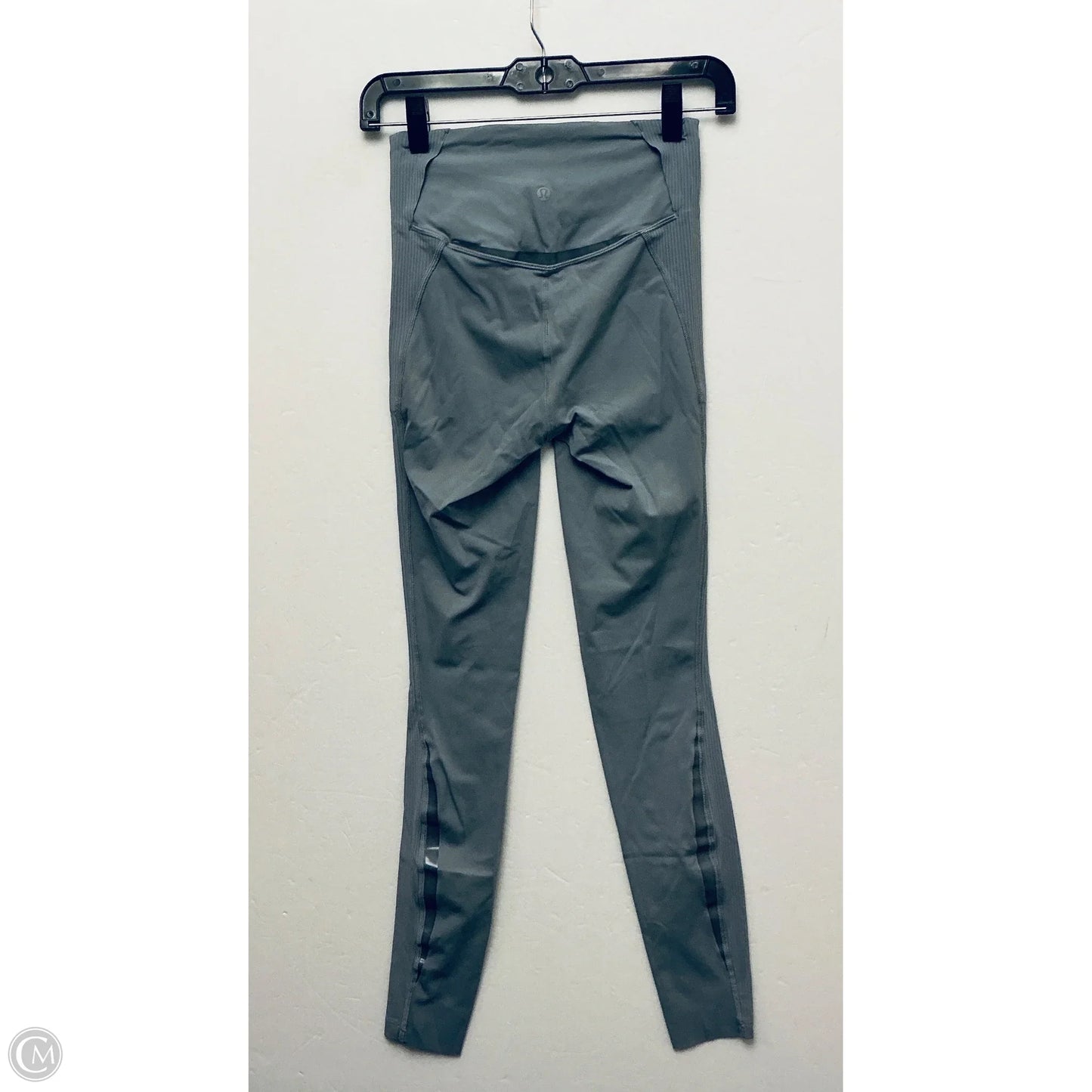 Athletic Leggings By Lululemon In Grey, Size: 2