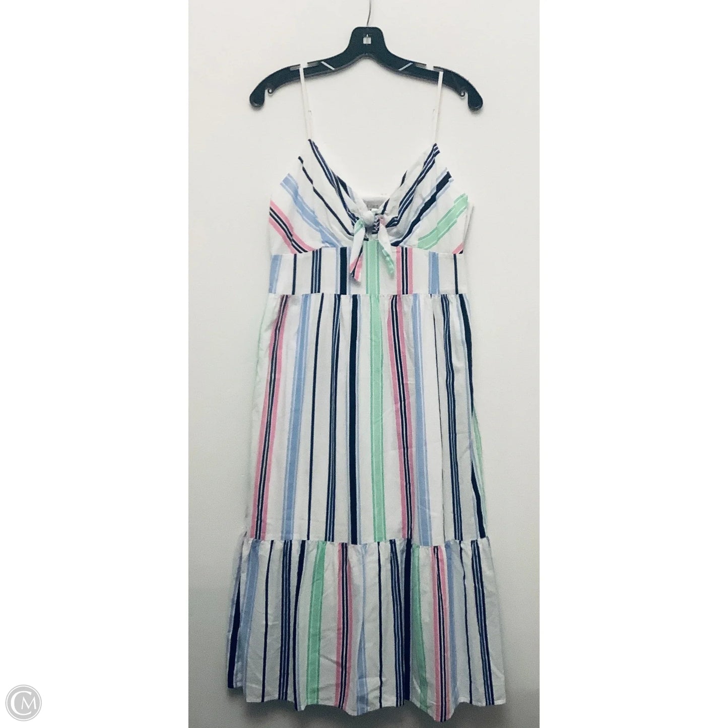 Dress Casual Maxi By Loft In Striped Pattern, Size: M