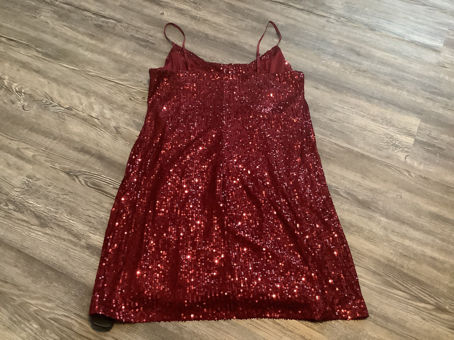 Red Dress Party Short Clothes Mentor, Size L
