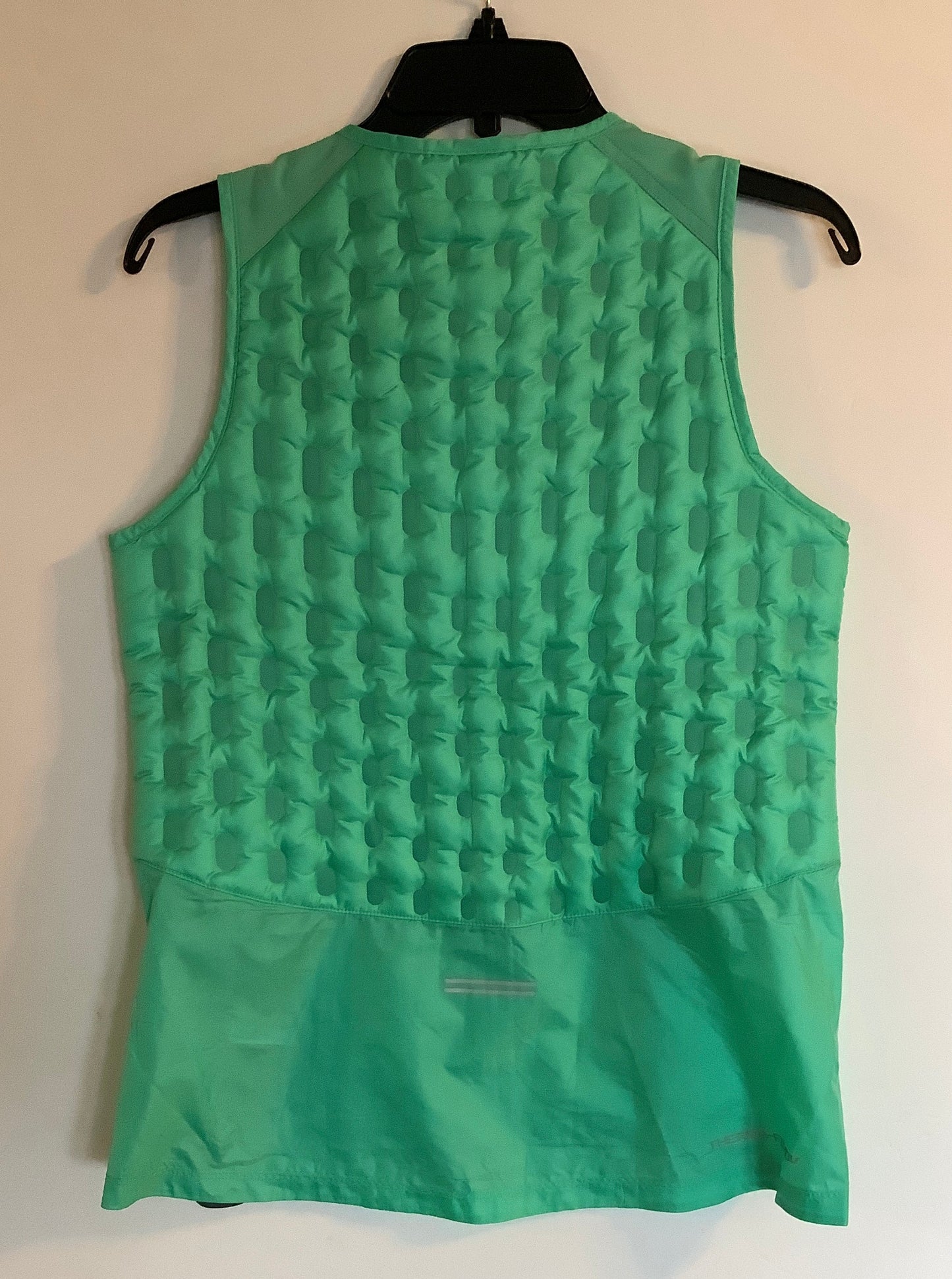 Vest Puffer & Quilted By Nike In Green, Size: S