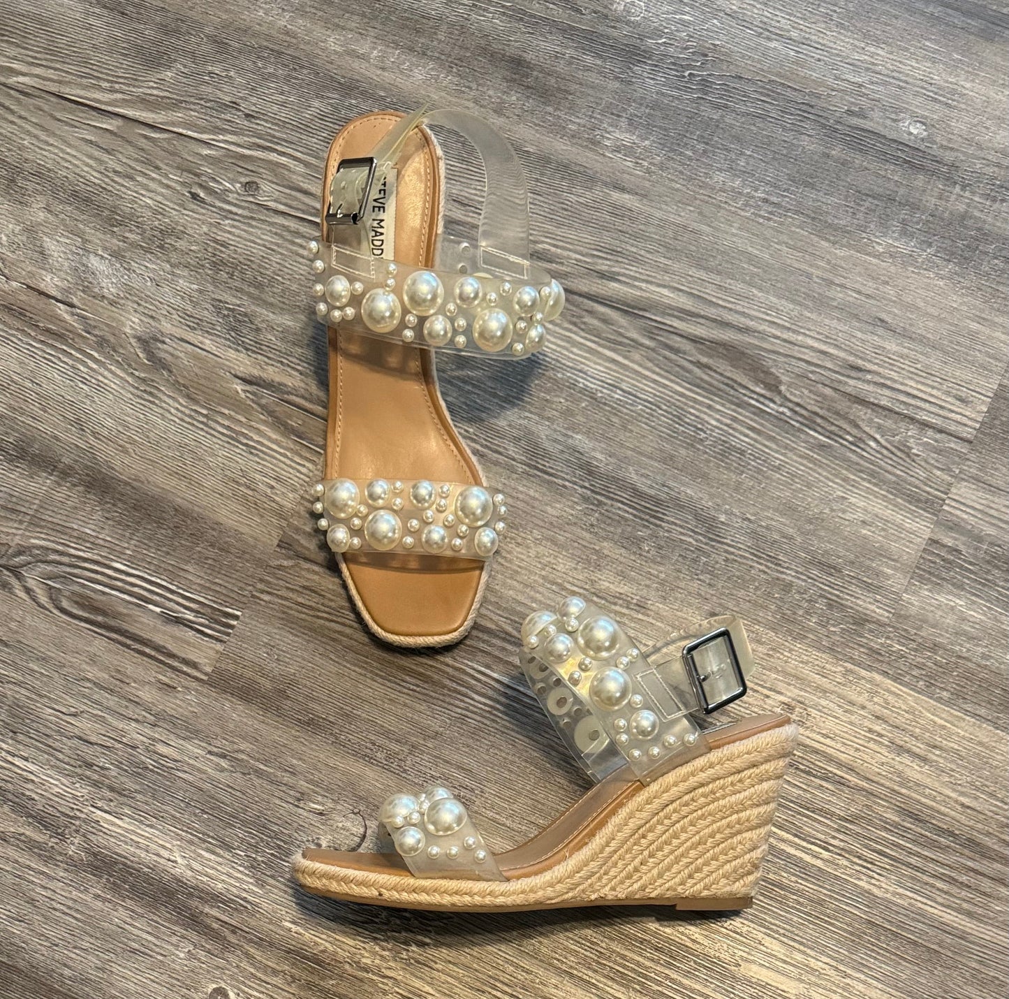 Sandals Heels Wedge By Steve Madden  Size: 8.5