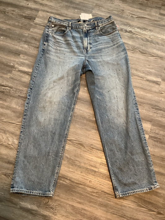 Jeans Straight By American Eagle  Size: 14