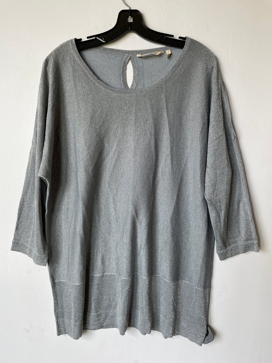 Silver Sweater Soft Surroundings, Size Xl