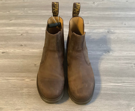 Brown Boots Combat Dr Martens, Size 7