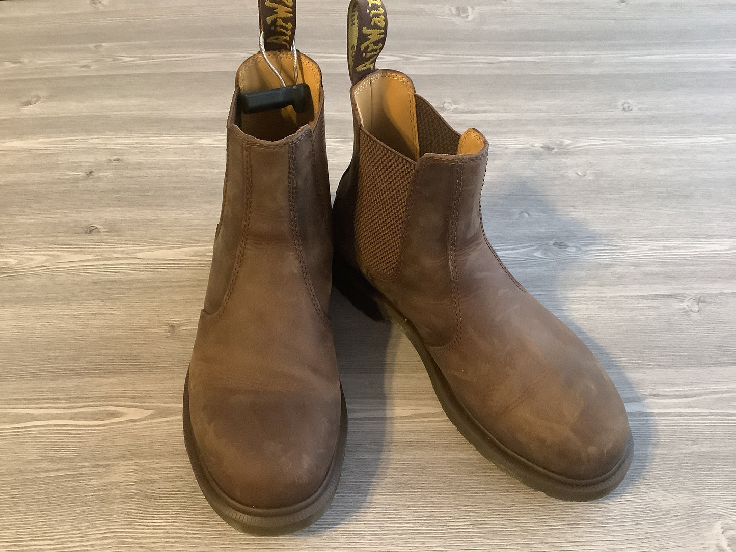 Brown Boots Combat Dr Martens, Size 7