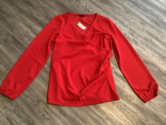 Red Top Long Sleeve Talbots, Size M