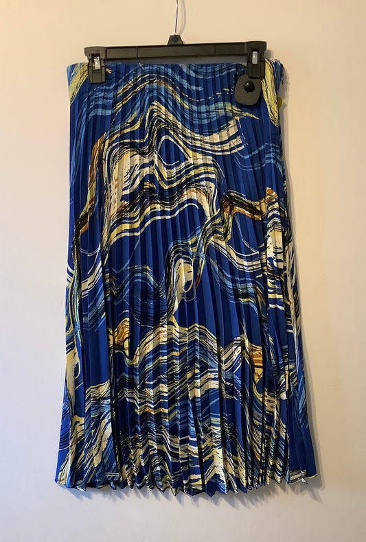 Skirt Maxi By Nine West In Blue, Size: M