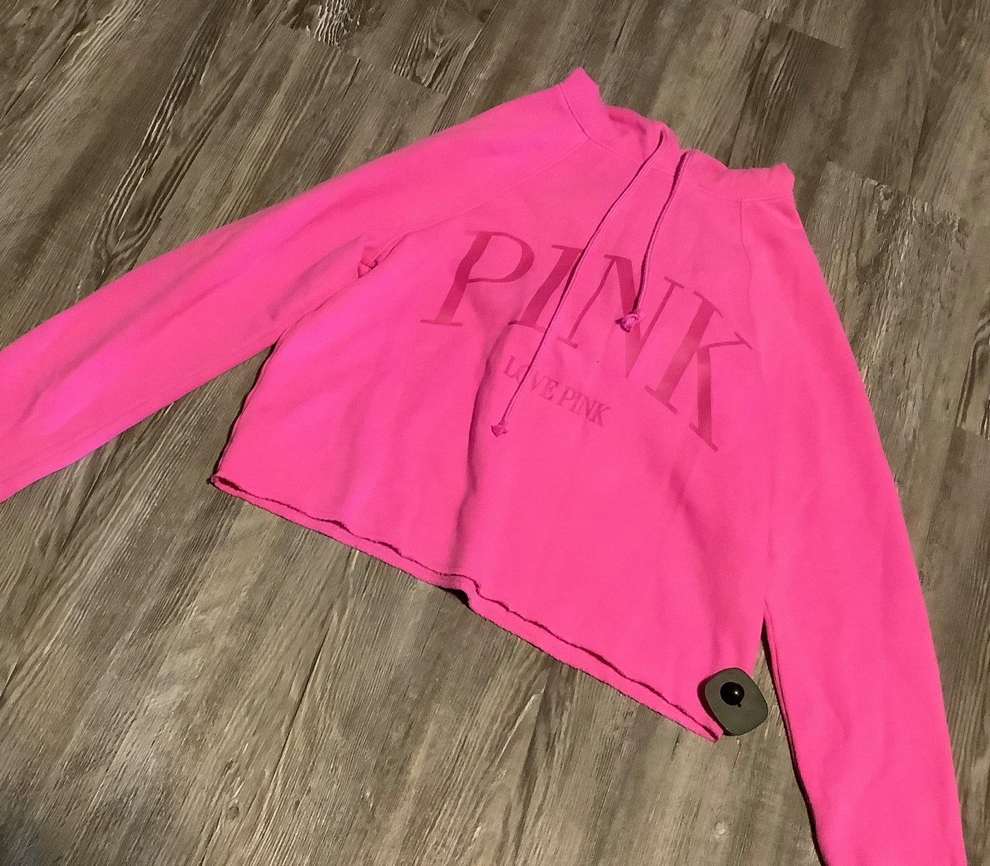 Sweatshirt Hoodie By Pink In Pink, Size: Xs