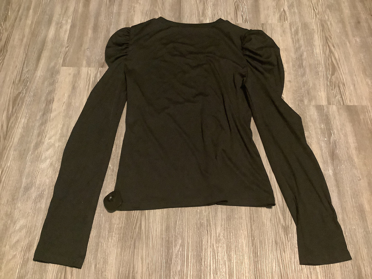 Top Long Sleeve By Shein In Black, Size: L