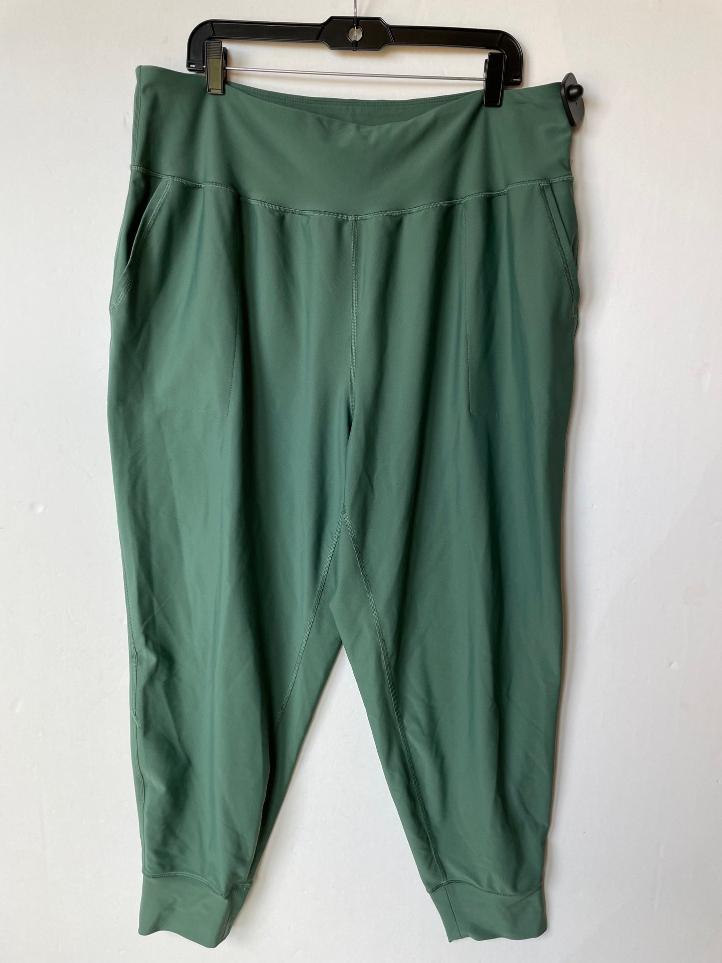 Athletic Leggings By Old Navy In Green, Size: 2x