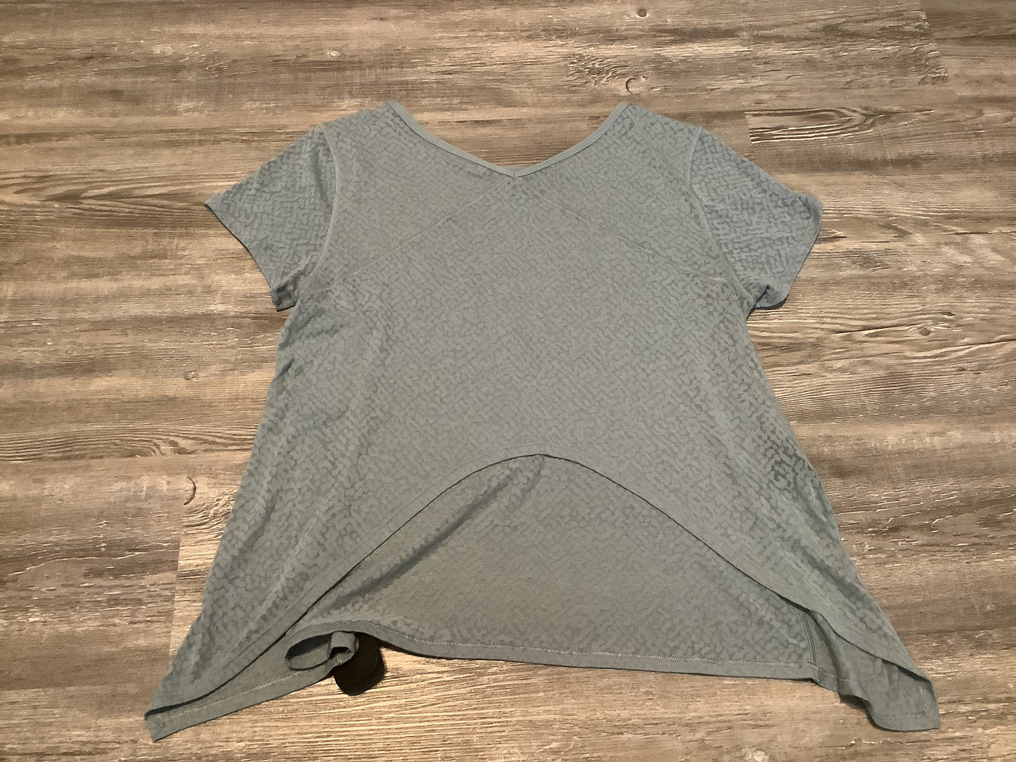 Blue Athletic Top Short Sleeve Lululemon, Size Xs