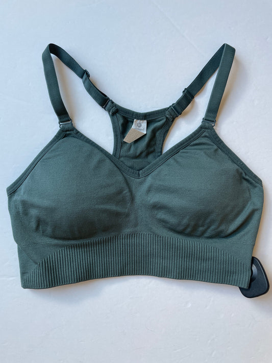 Athletic Bra By 90 Degrees By Reflex In Green, Size: M