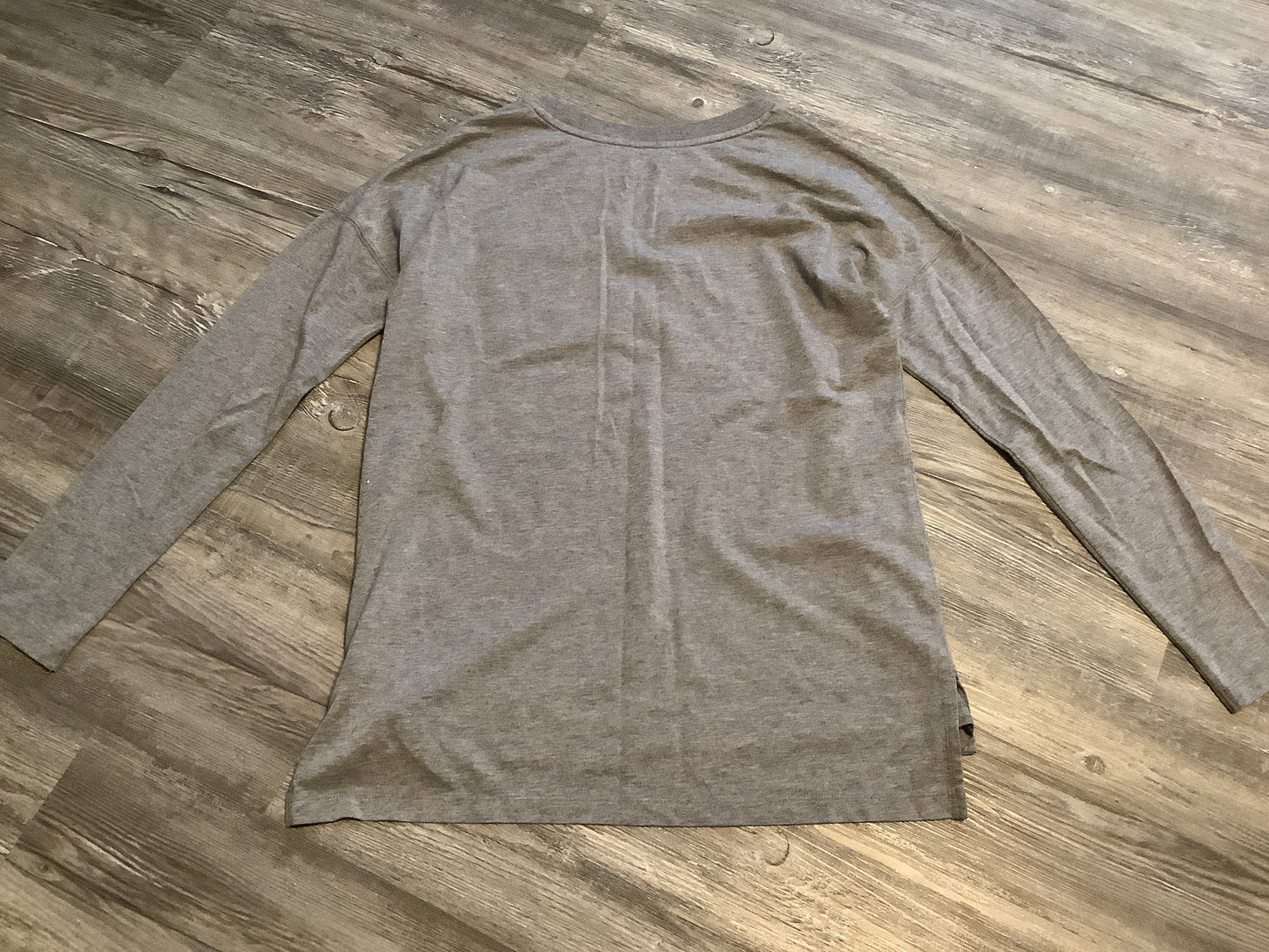 Grey Top Long Sleeve Nike, Size S