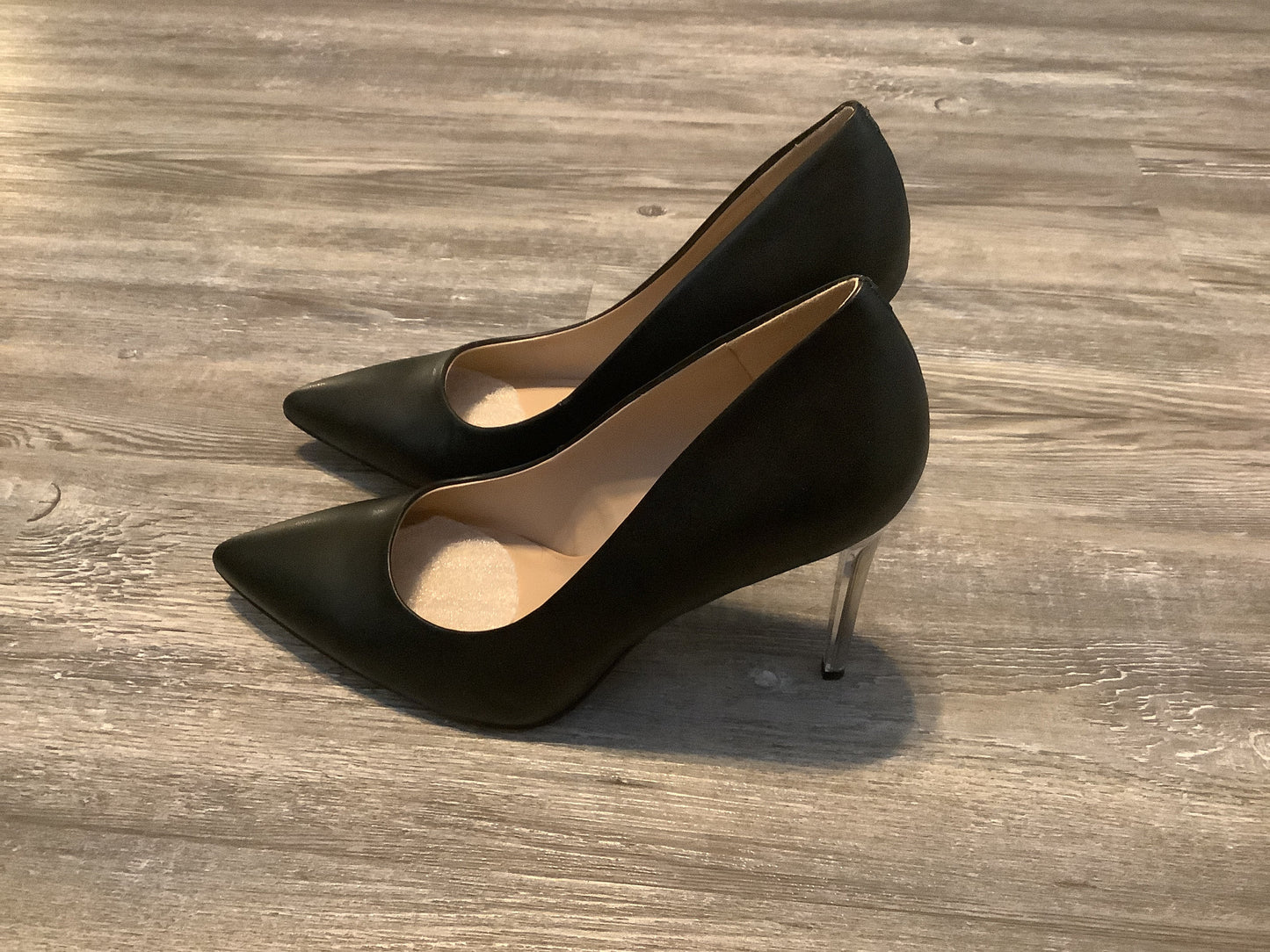 Black Shoes Heels Stiletto Mix No 6, Size 9.5
