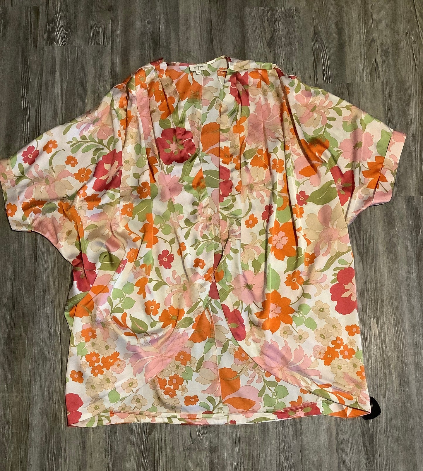 Kimono By Umgee In Orange, Size: S