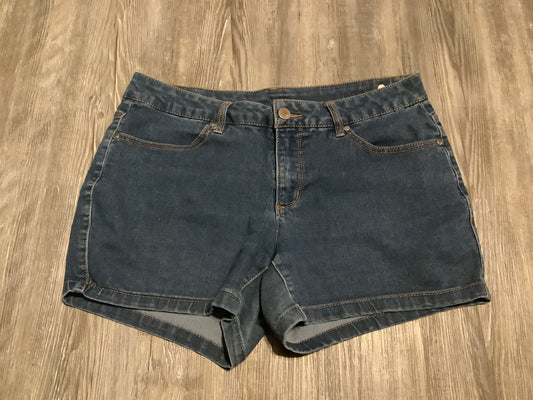 Shorts By Faded Glory In Blue Denim, Size: 14