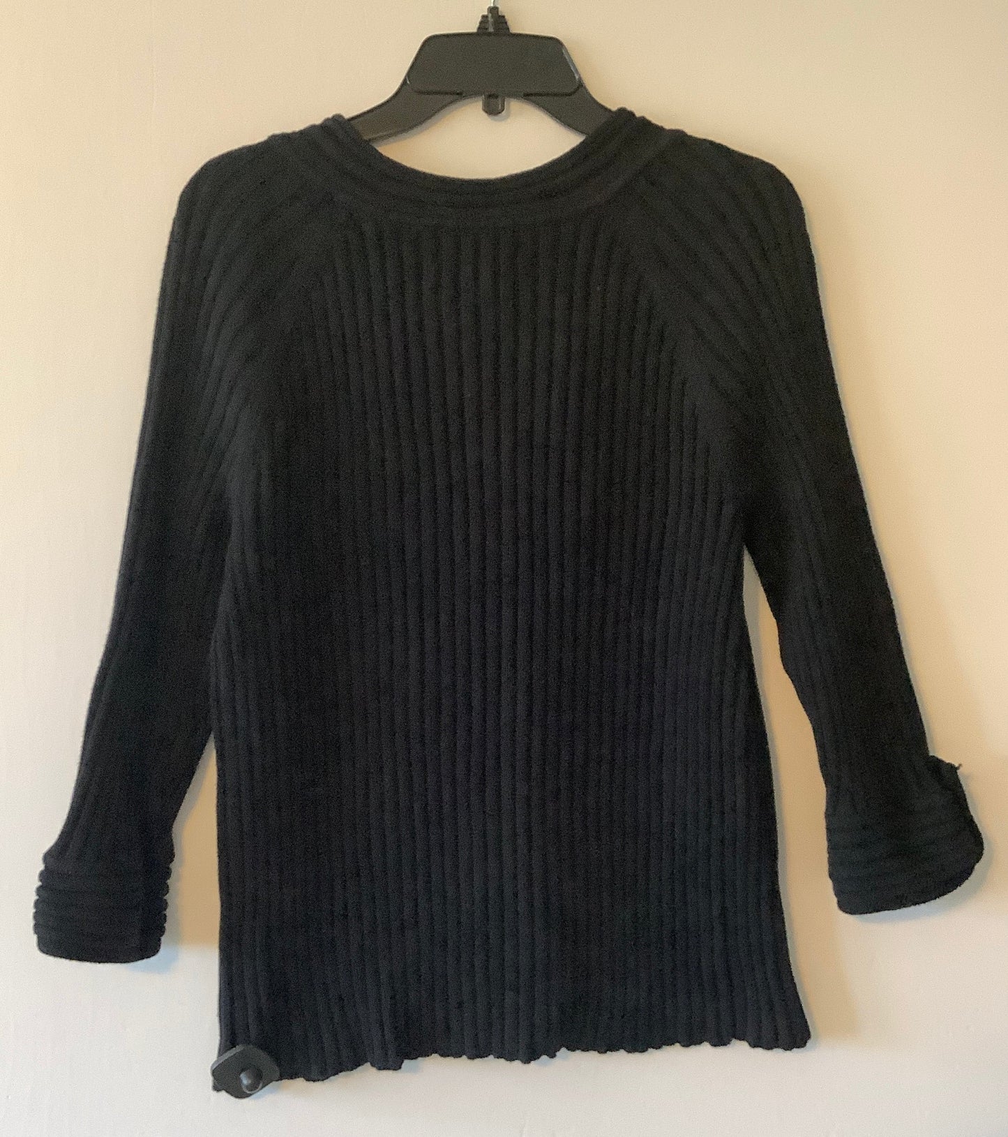 Sweater By Jones New York In Black, Size: Xl