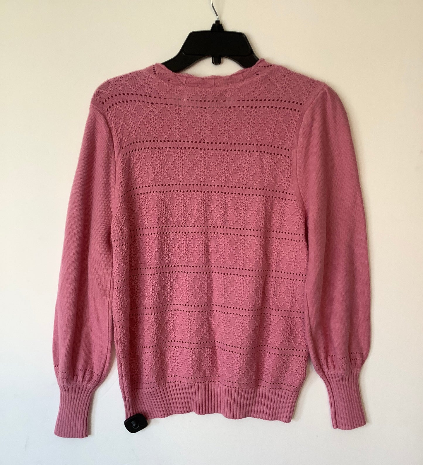 Sweater By Loft In Pink, Size: L