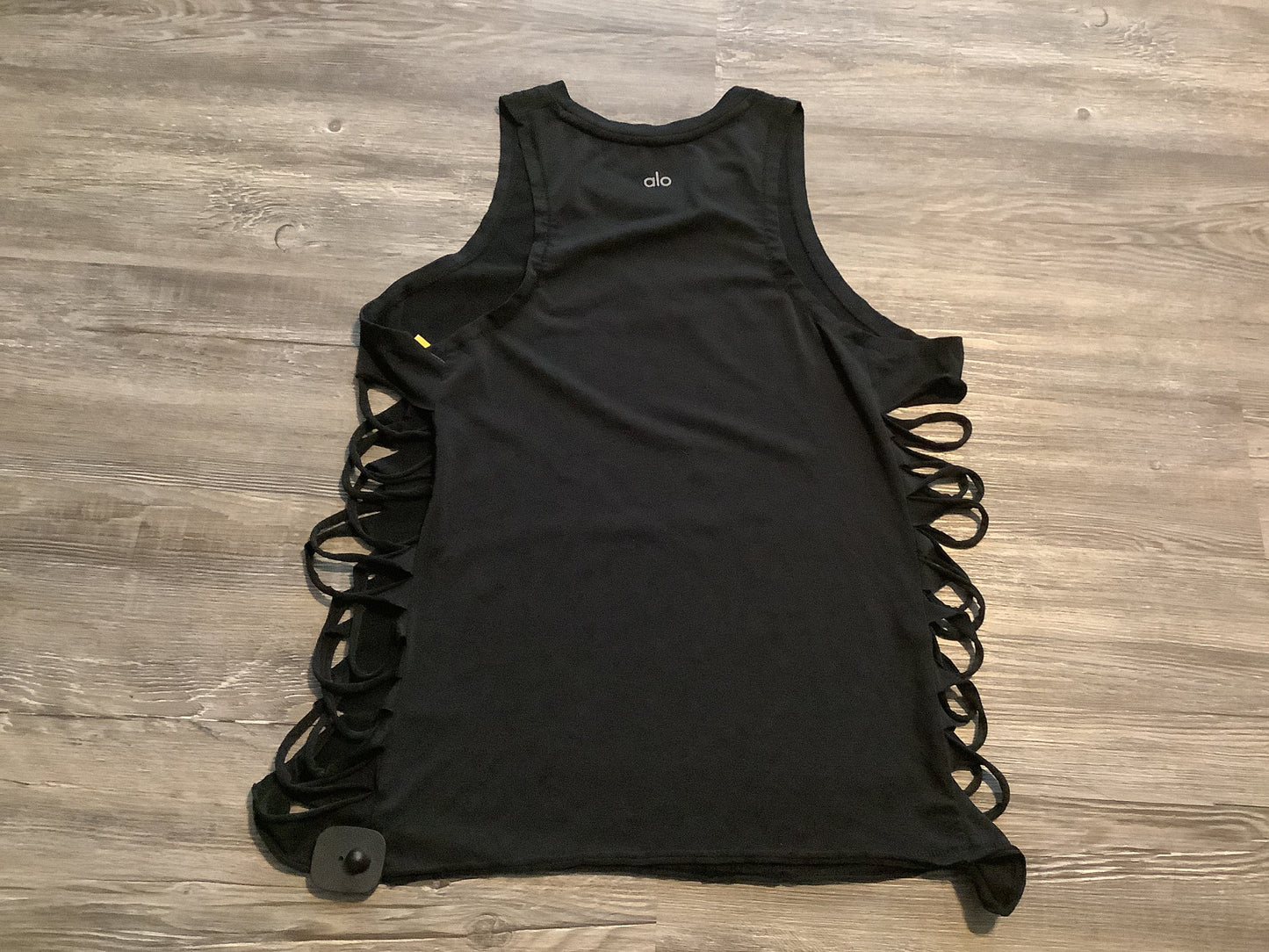 Black Athletic Tank Top Alo, Size S