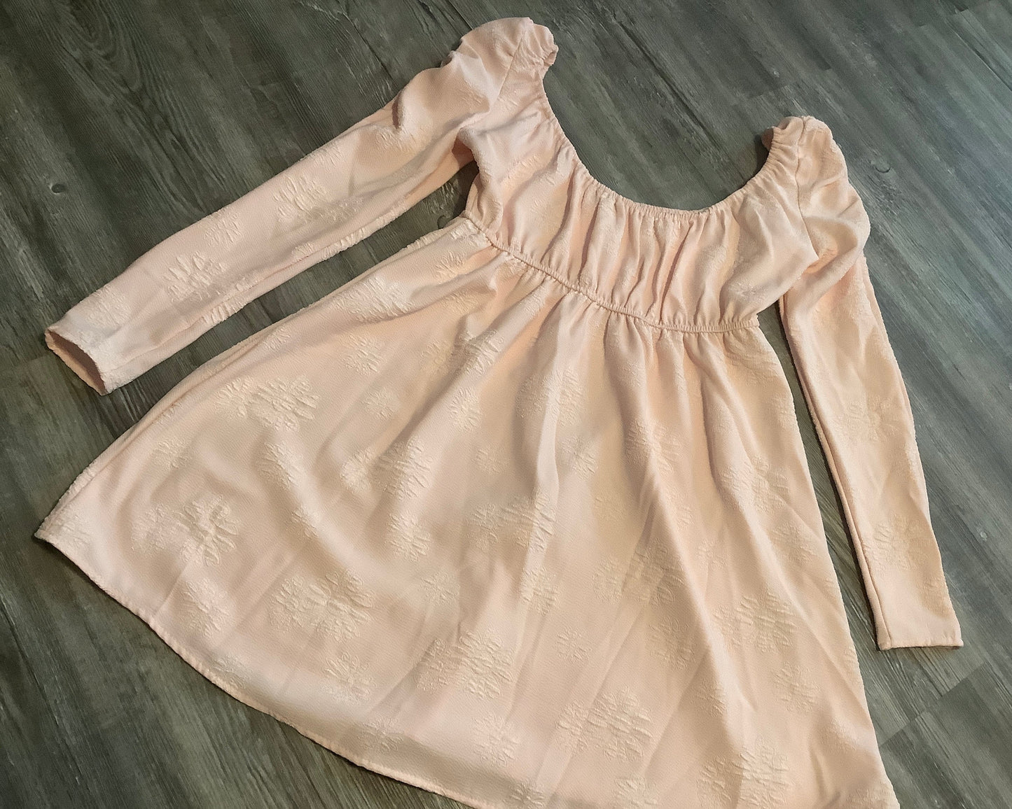Pink Dress Casual Short Clothes Mentor, Size M
