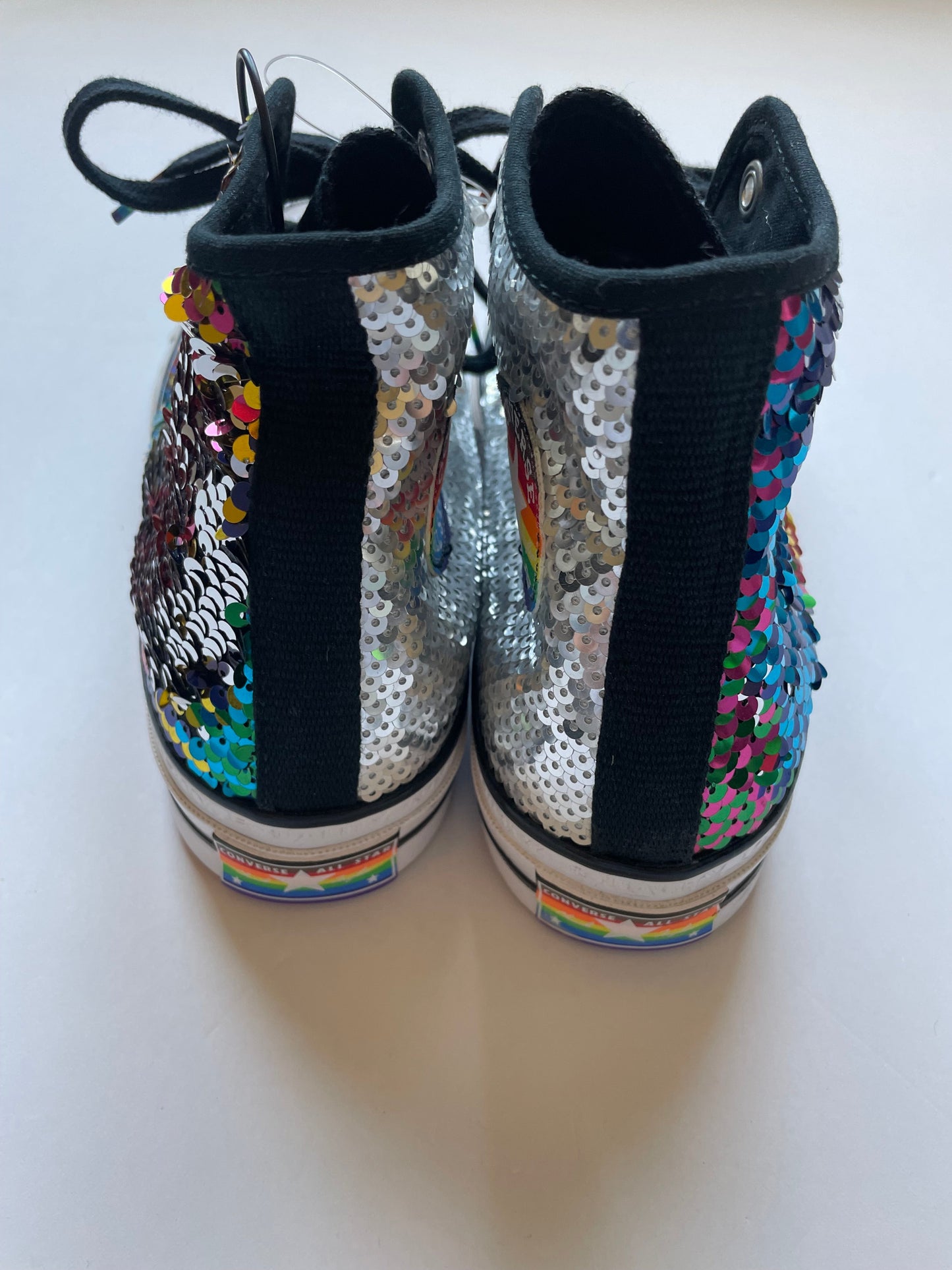 Multi-colored Shoes Sneakers Converse, Size 9