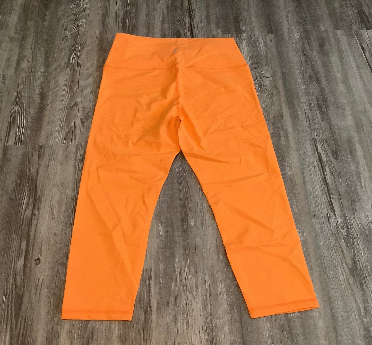 Orange Athletic Leggings Zyia, Size M