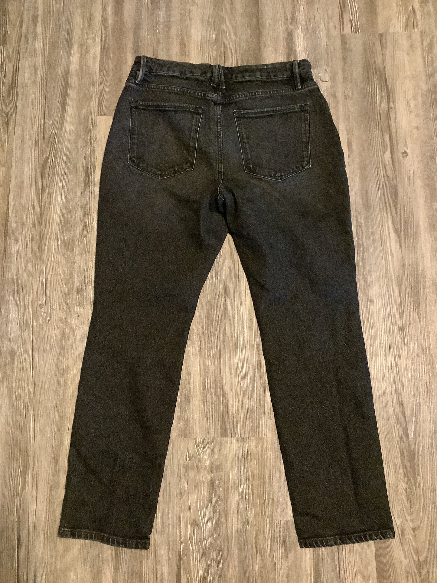 Jeans Boyfriend By Good American In Black, Size: 8