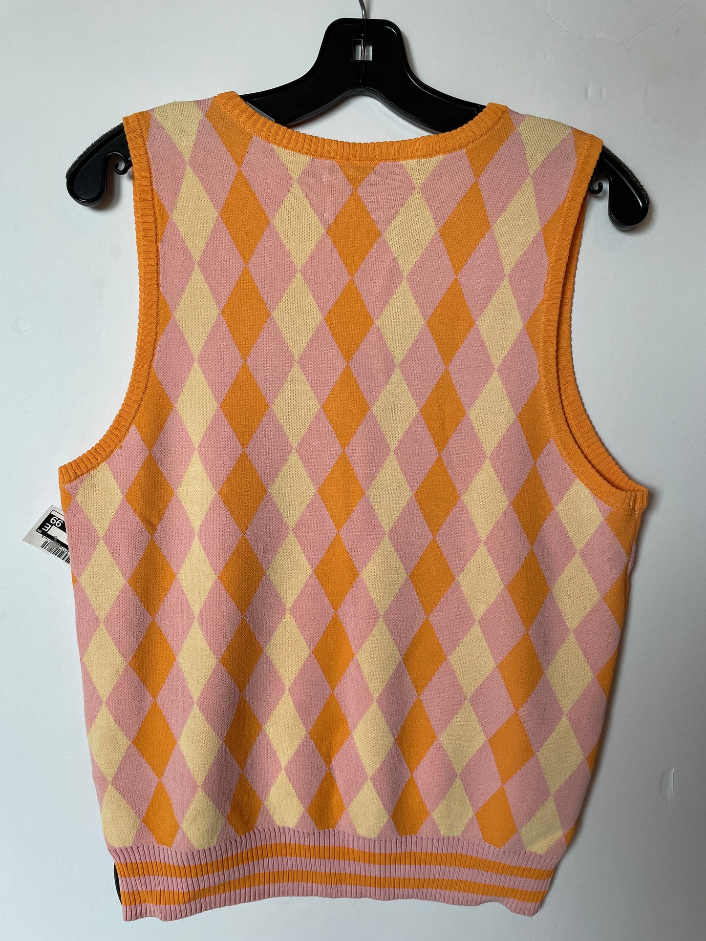 Orange & Pink Vest Other Numph, Size M