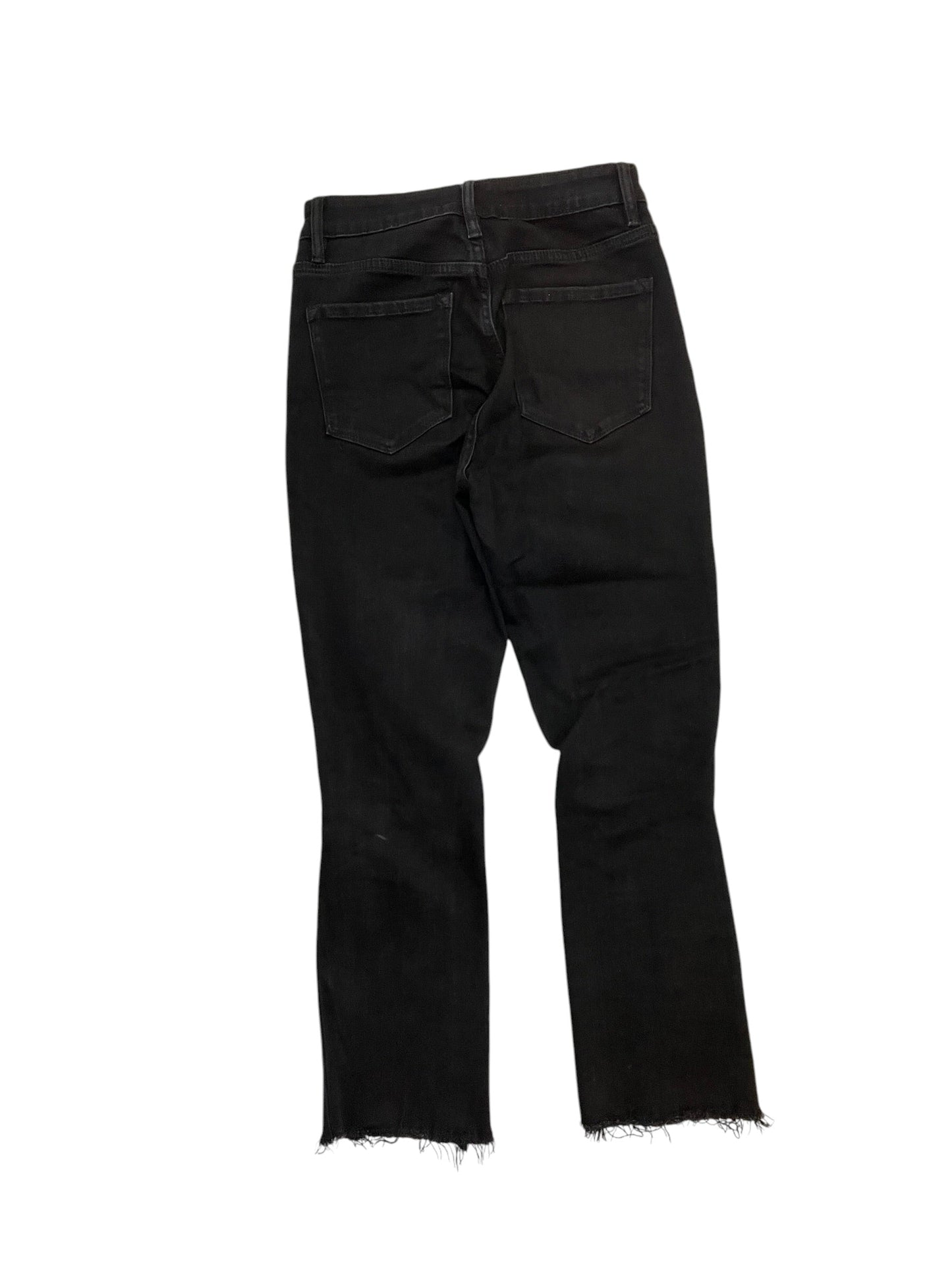 Jeans Boot Cut By Flying Monkey In Black Denim, Size:2