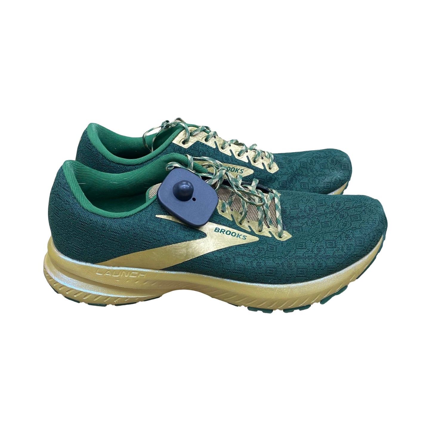 Shoes Athletic By Brooks In Green, Size:9.5