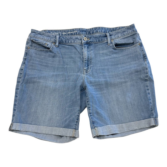 Shorts By Talbots In Blue Denim, Size:16